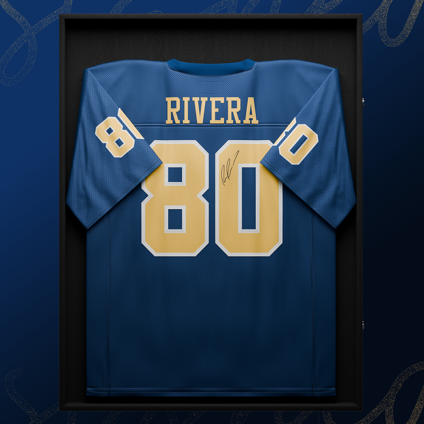 Ron Rivera Autographed California Jersey
